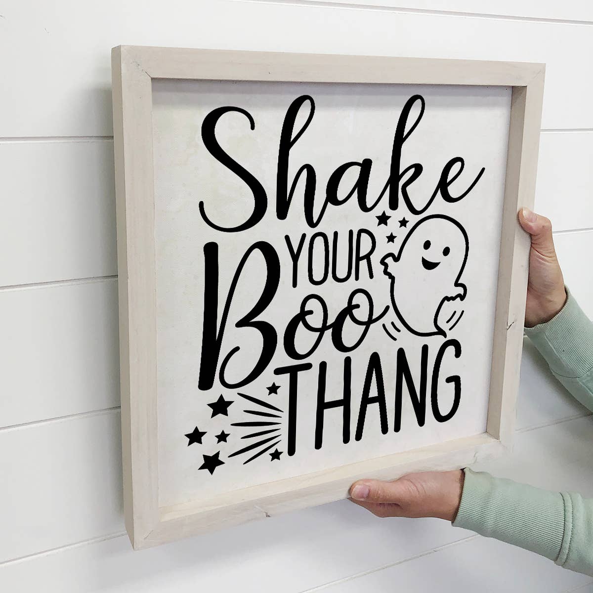 Cute Halloween Art- Shake Your Boo Thing- Ghost Halloween