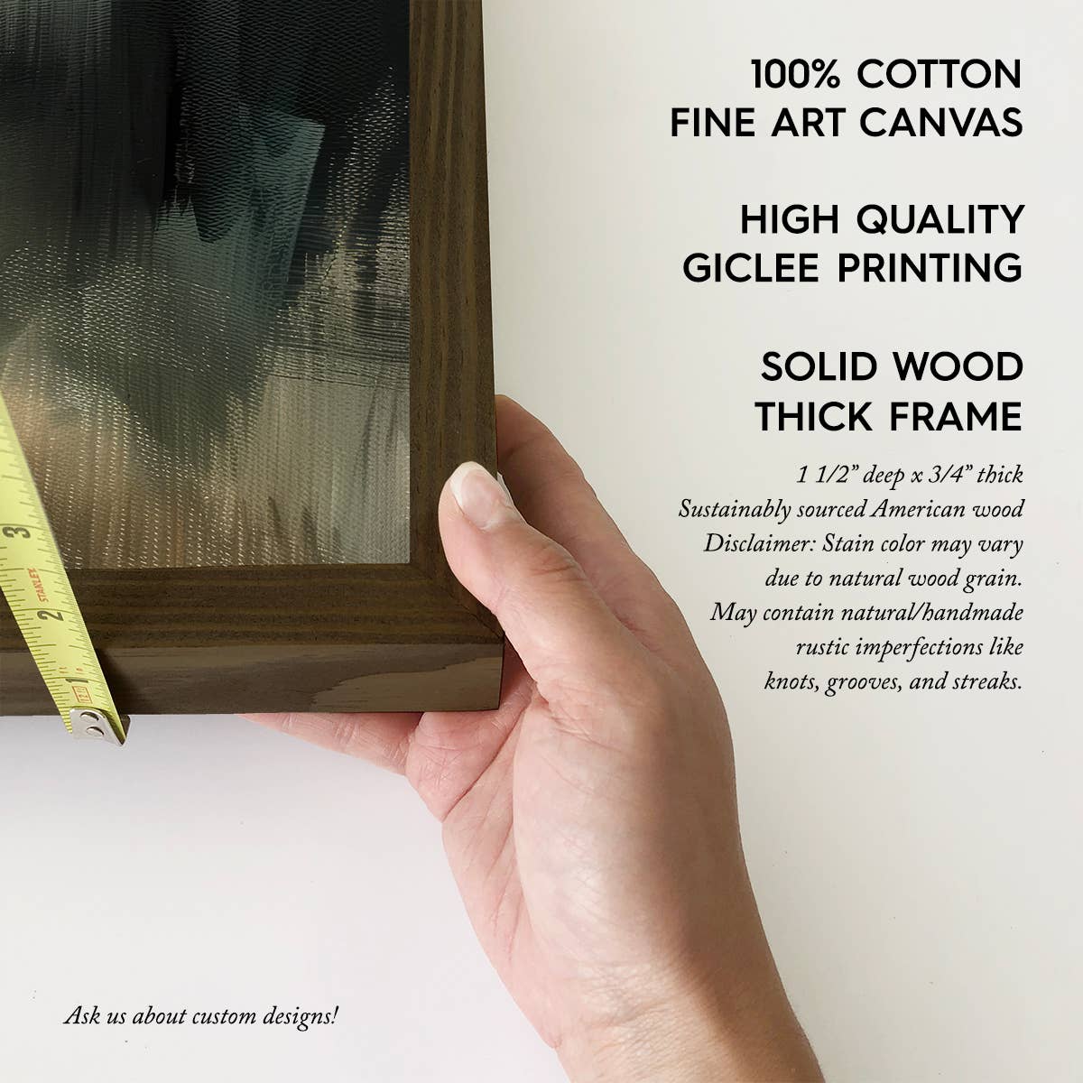 Abstract Black & Gray Mountains - Mountain Landscape Artwork