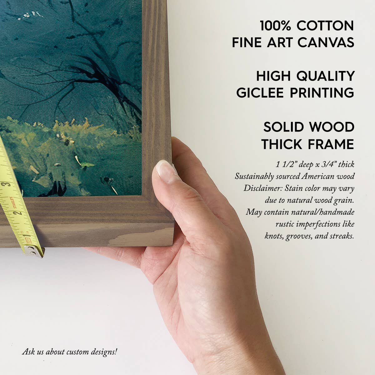 Jesus in Gethsemane Moonlight - Jesus Canvas Art - Framed