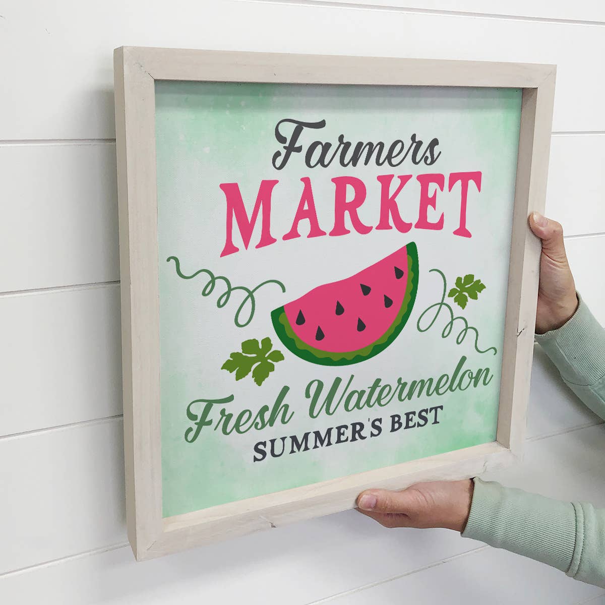 Spring Sign- Fresh Watermelon Market Sign