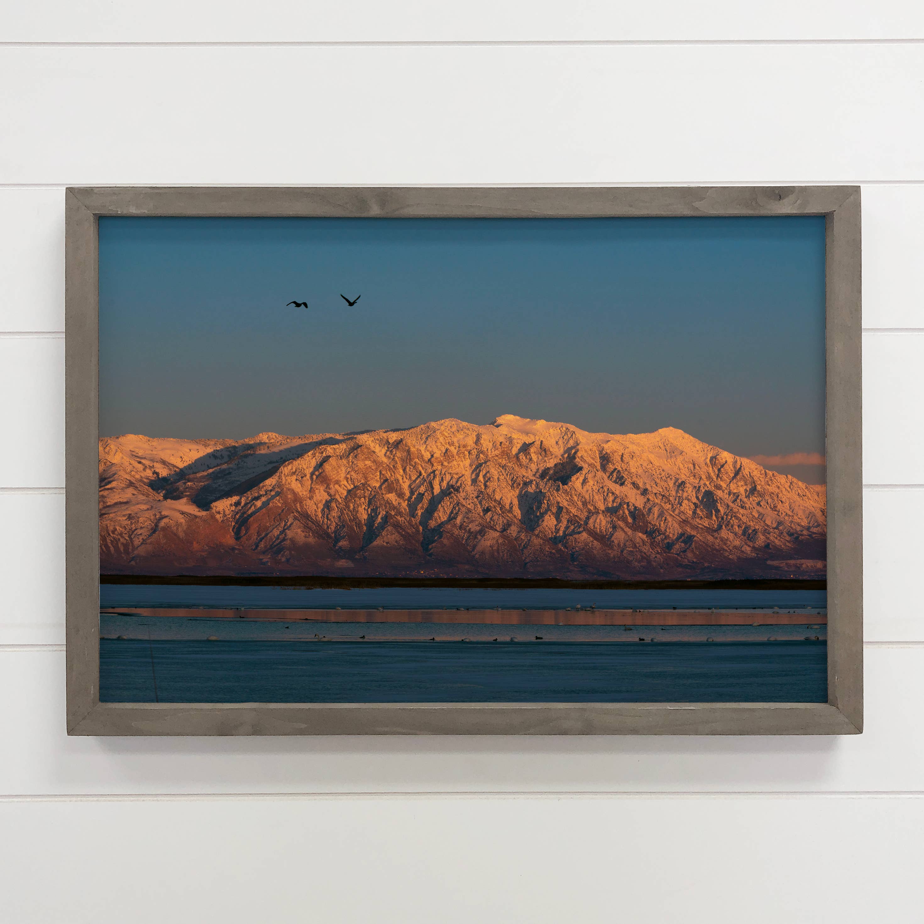 Great Salt Lake Skyline - Nature Landscape Photograph