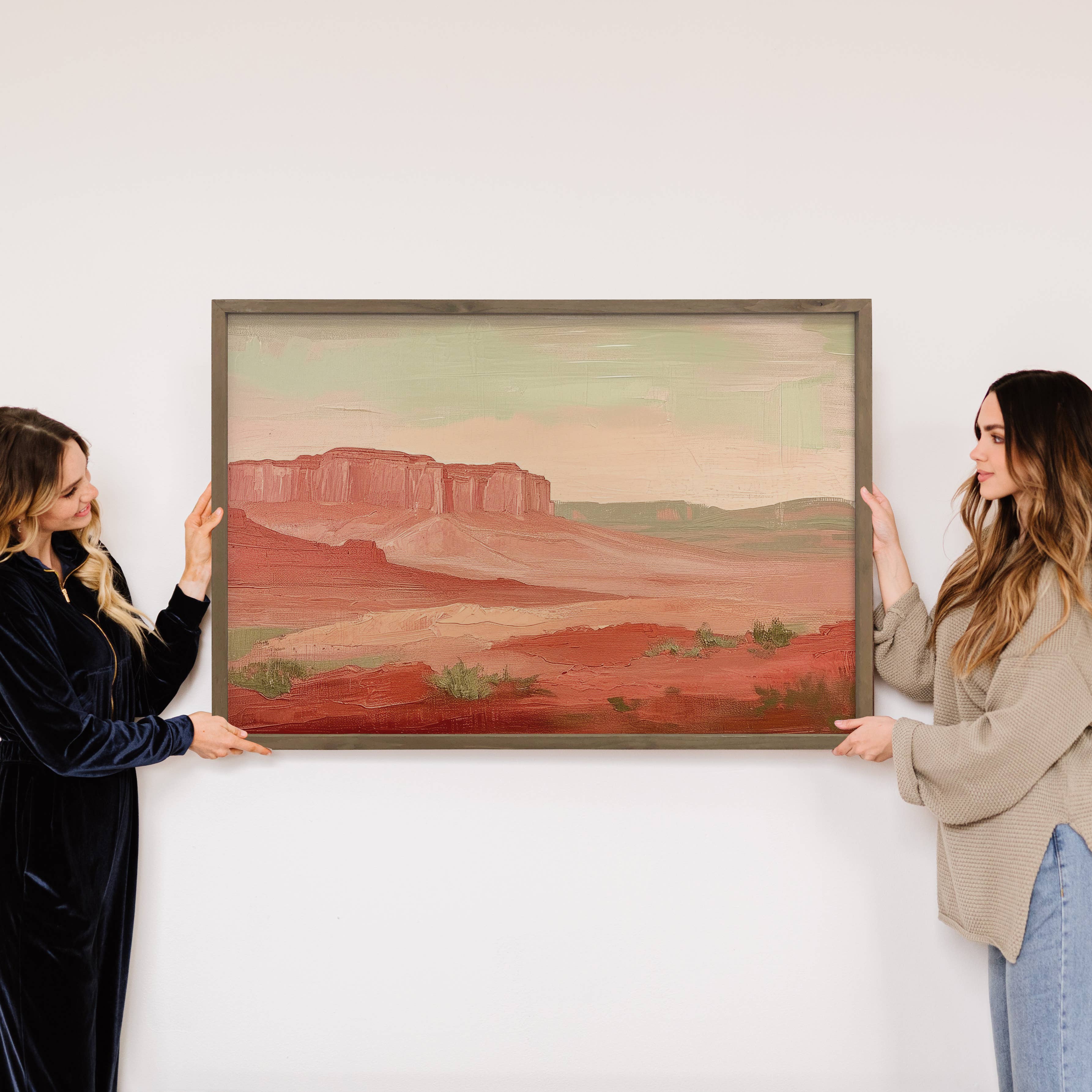 St. George Southern Utah - Red Rock Landscape Canvas Artwork