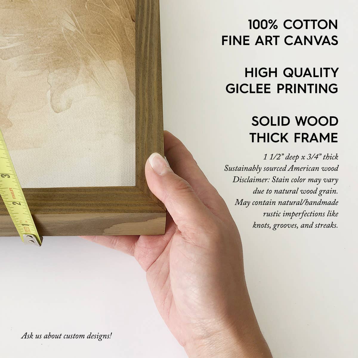 Jesus Walking with Light Haired Girl - Jesus Canvas Art