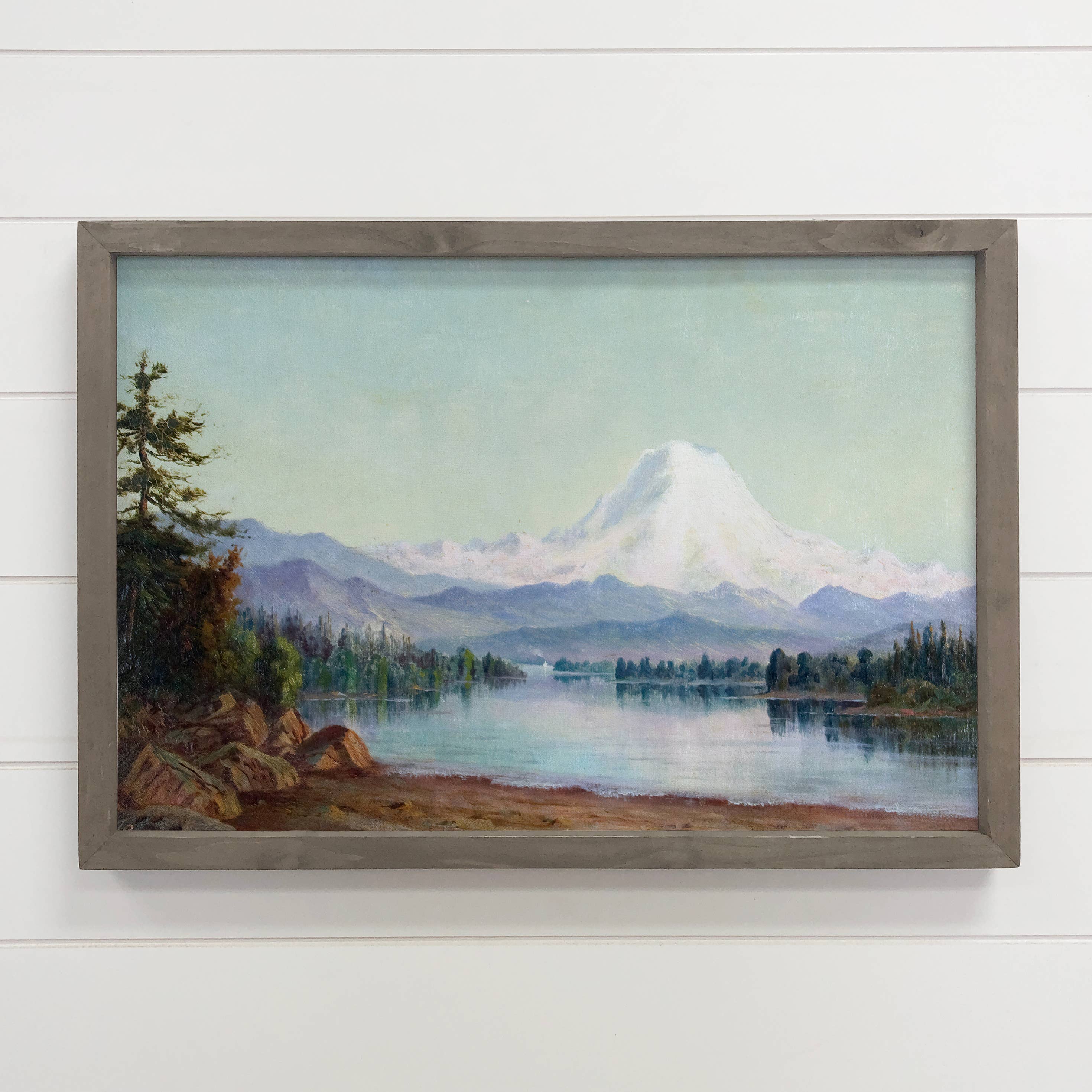 Mount Tacoma Washington - Mountain Landscape Canvas Art