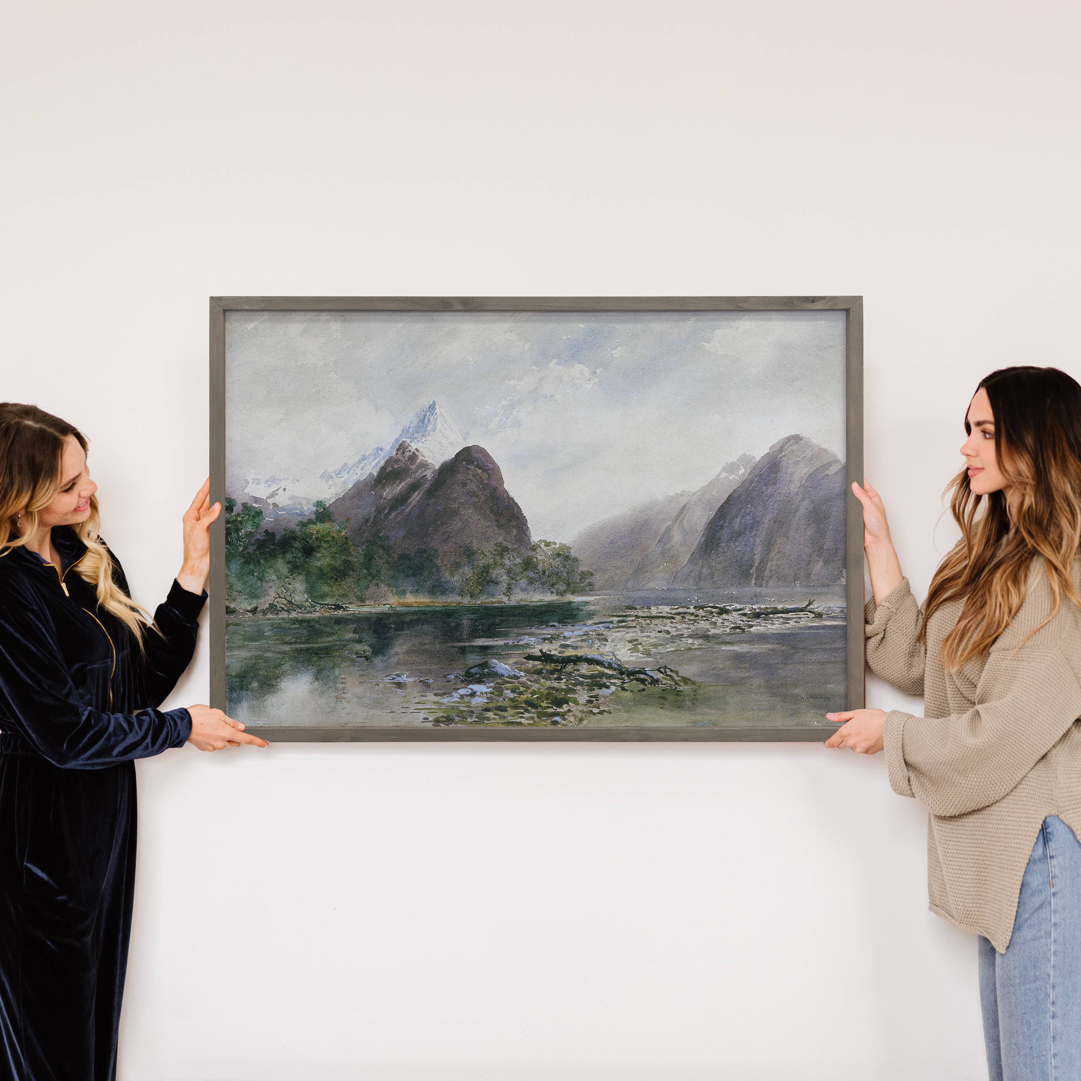 Milford Sound New Zealand - Landscape Canvas Art - Farmed