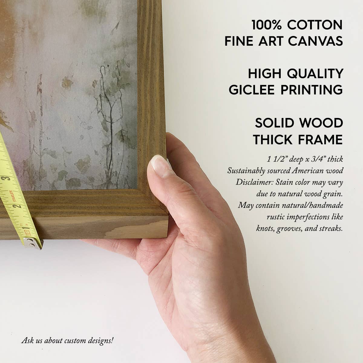 Antique Peonies - Flower Canvas Art - Wood Framed Wall Art