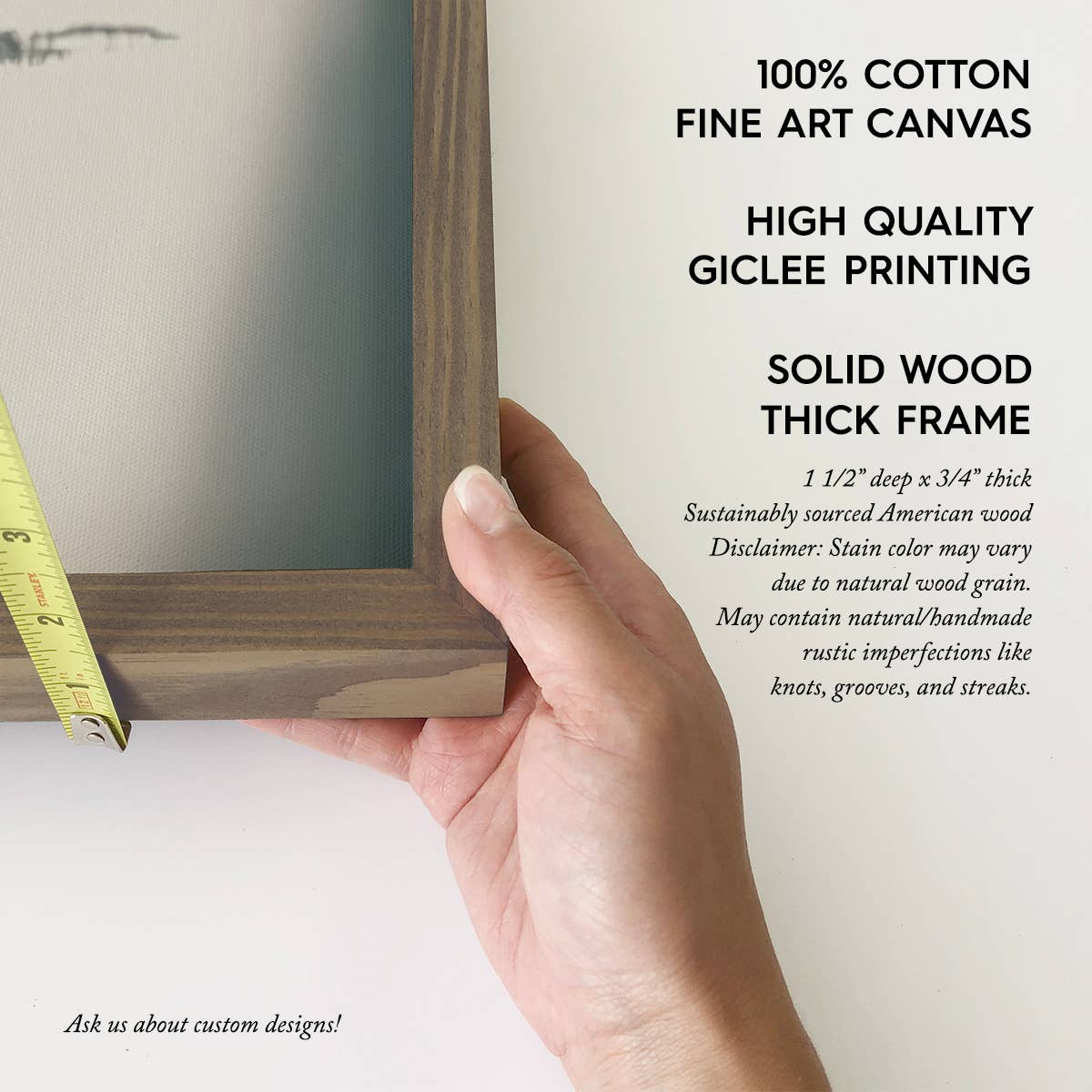 Moose Double Exposure - Wildlife Canvas Art - Wood Framed