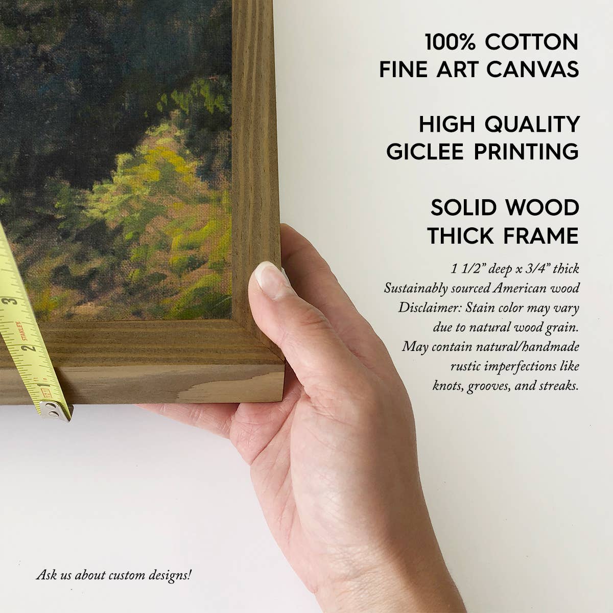 Mountainous Landscape - Nature Landscape Canvas Art