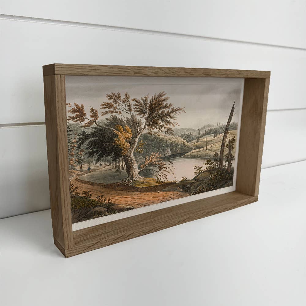 Long Island New York - Nature Canvas Art - Wood Framed Art