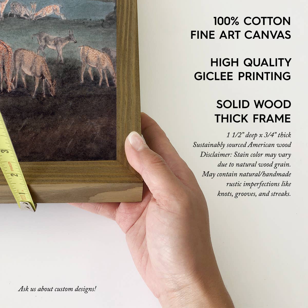 Windsor Forest - Forest Landscape Canvas Art - Wood Framed