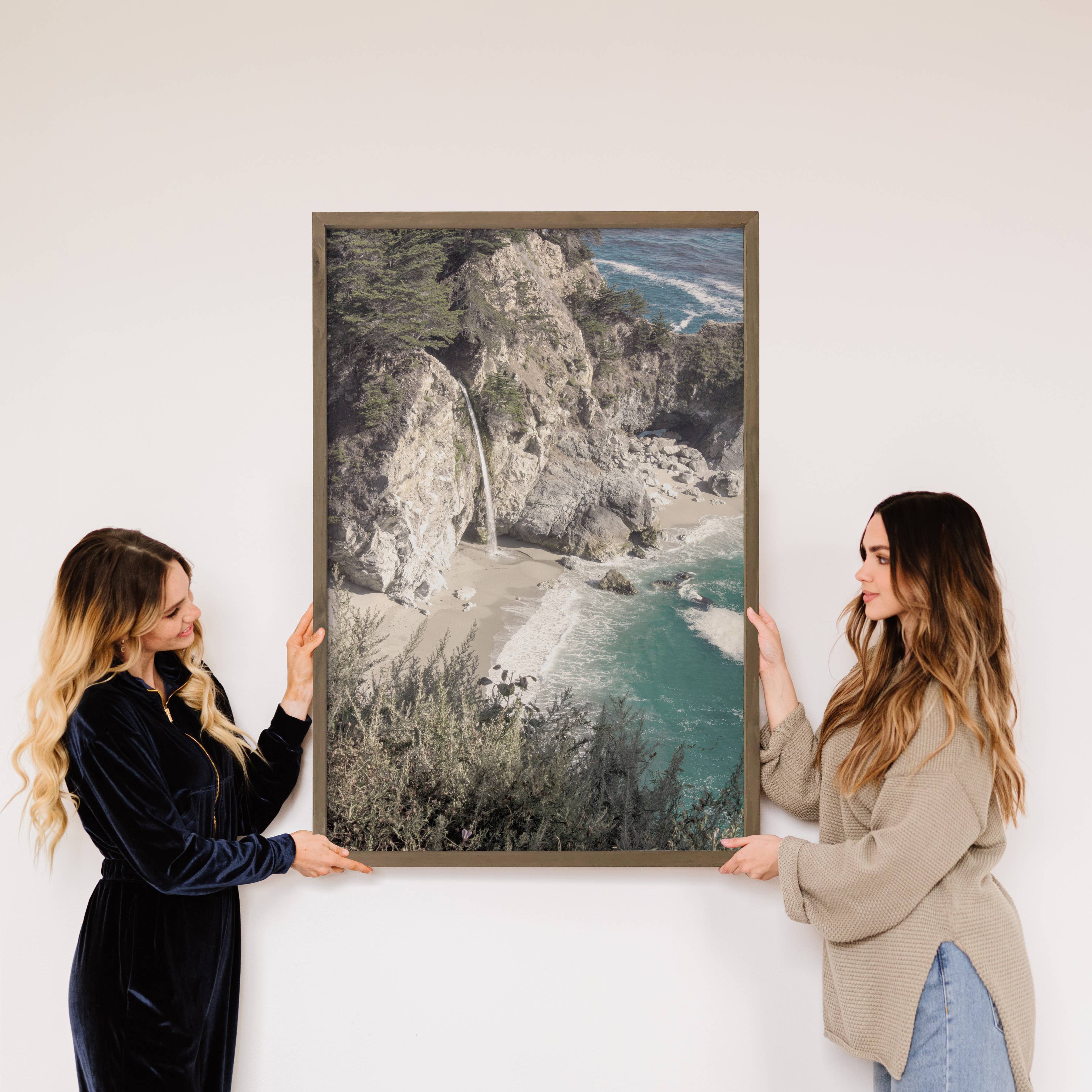 Big Sur California - Ocean Landscape Canvas Art - Framed Art