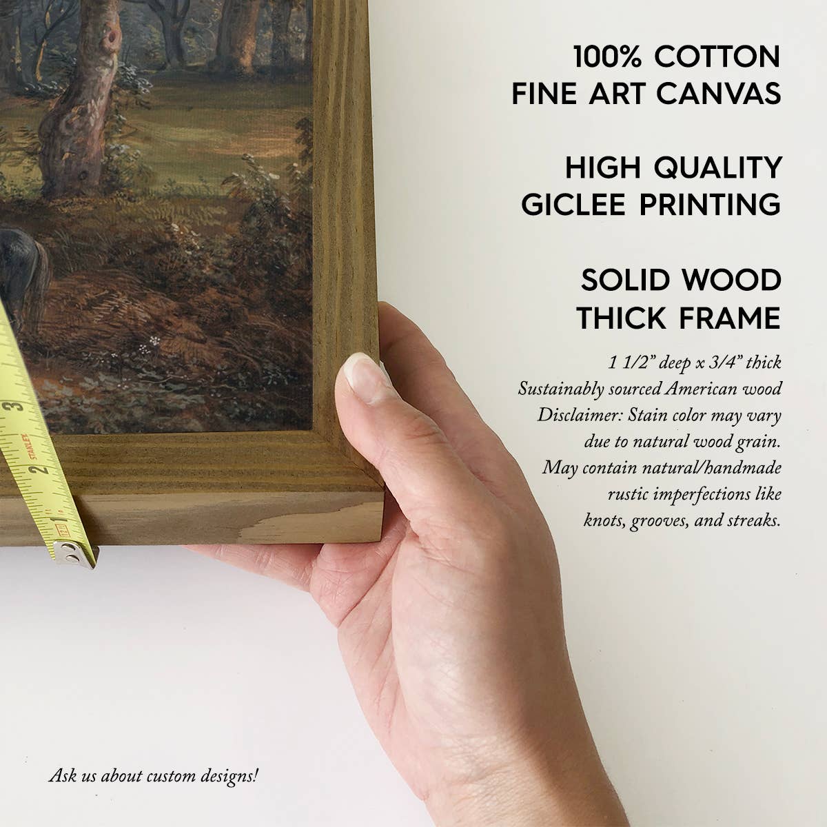 Bridgenorth England Tree - Nature Canvas Art - Wood Framed