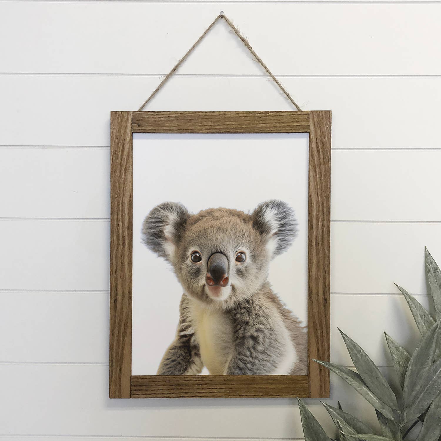 Cute Baby Koala Wood Sign Animal Wall Art