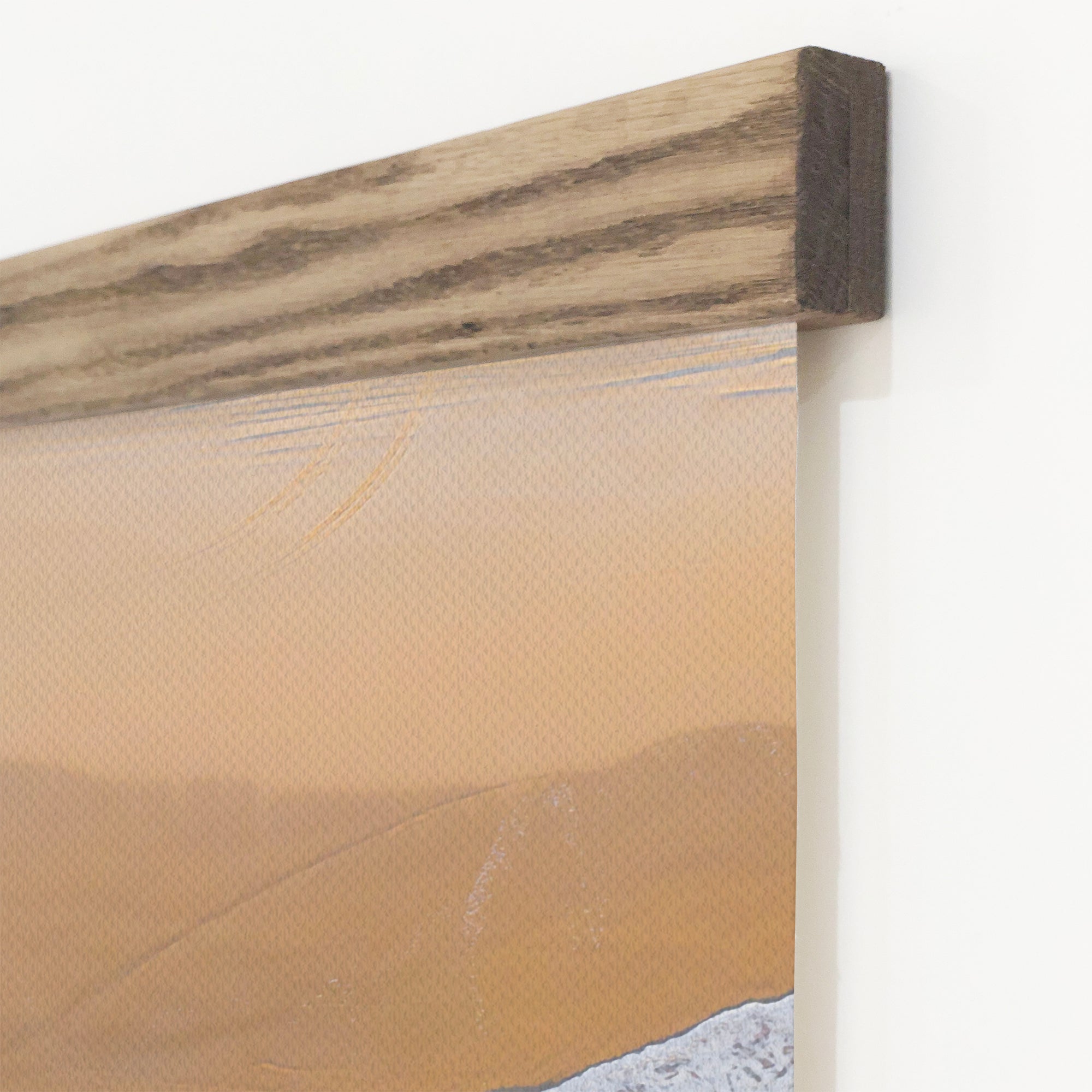 Waves Beach Aerial Canvas Print - Extra Large Wall Art