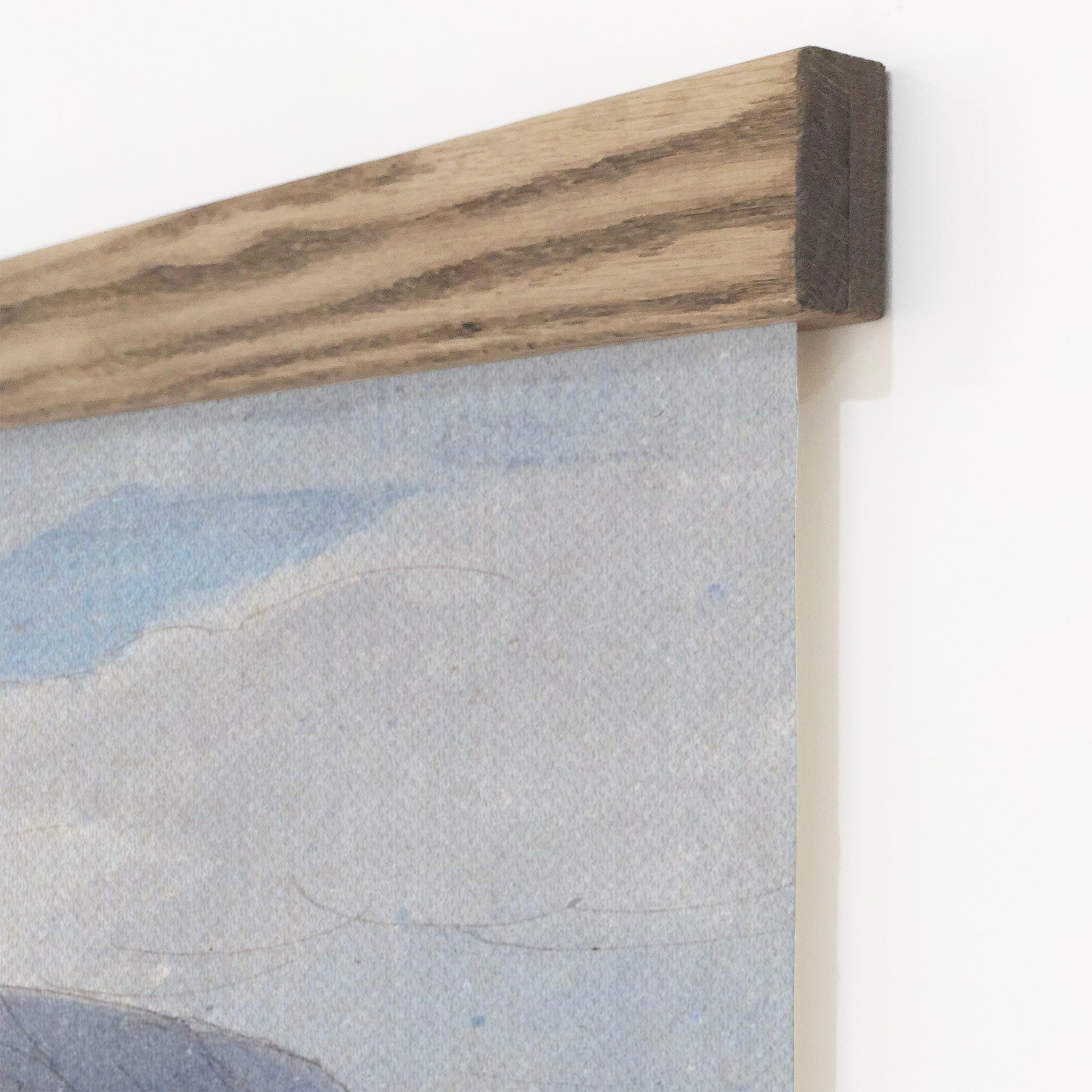 Mountain Drawing Large Canvas Wall Art