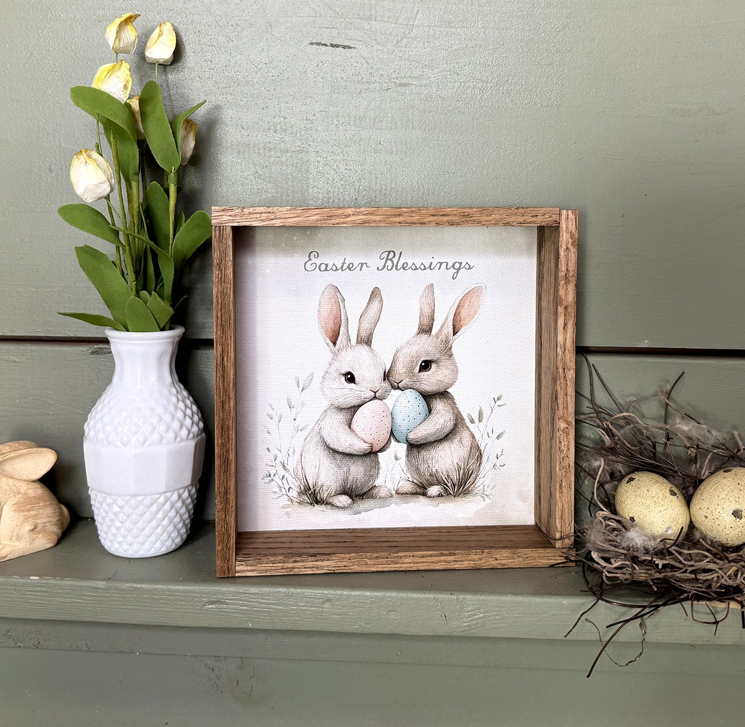 Easter Home Decor Wood Signs