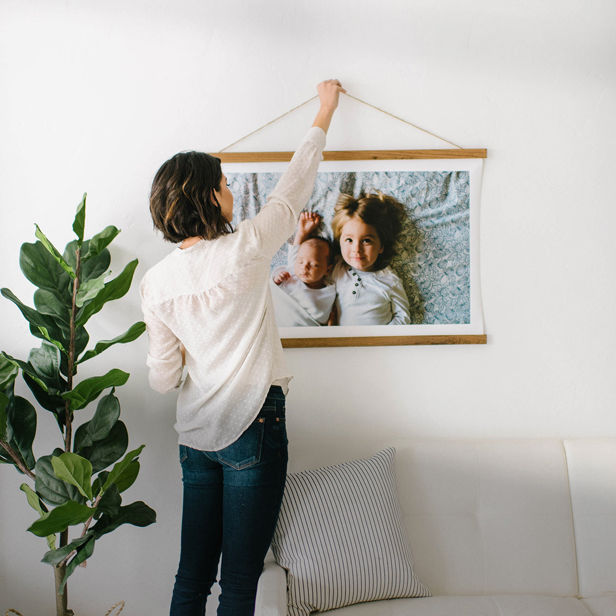 Print Your Photo Hanging Canvas