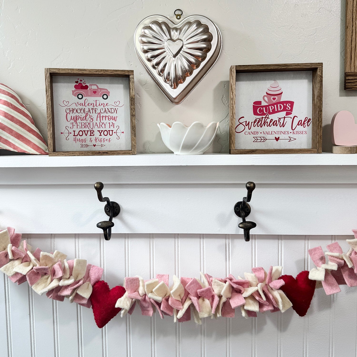 Valentines Day Home Decor Wood Signs