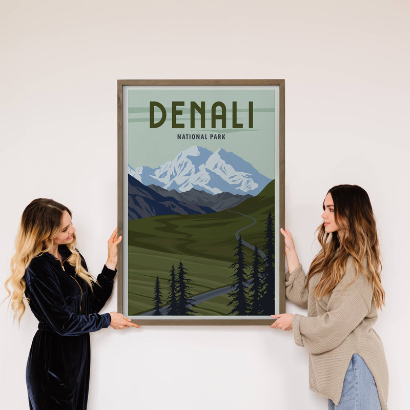 Denali National Park - Customizable Wall Art Painting -