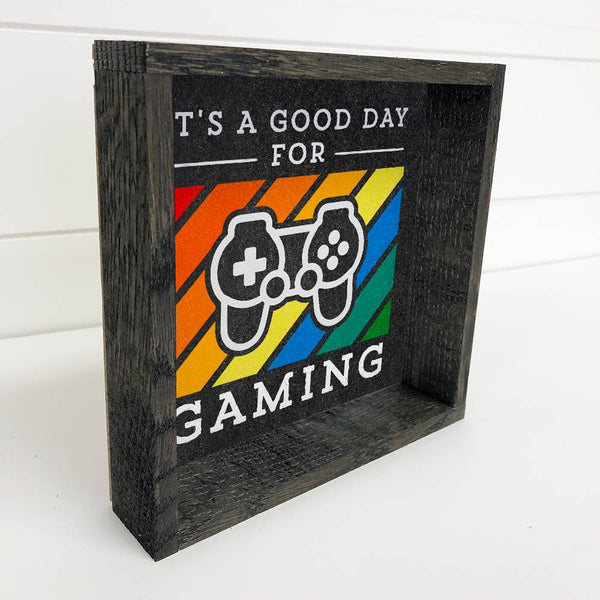 Gamer Kids- Good Day for Gaming- Cute Boys Room Decor