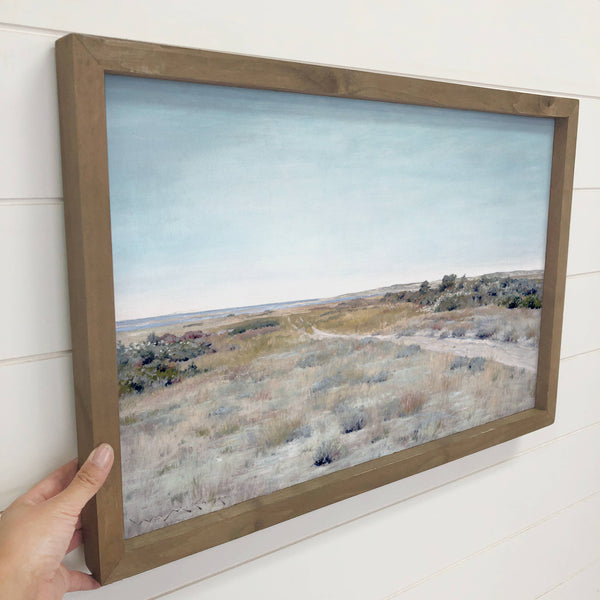 Trail to the Coast - Framed Nature Decor - Ranch House Art