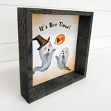 It's Boo Time - Cute Ghost Art - Cute Halloween Wall Art