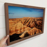 Badlands National Park - Framed Nature Photography - Desert