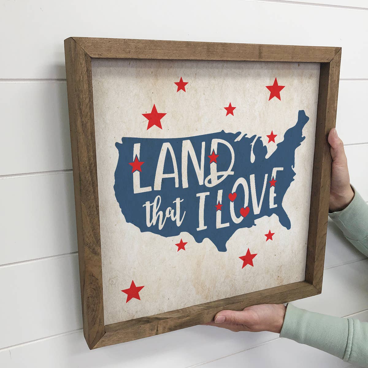 July 4th Décor- Land that I Love- Vintage July 4th