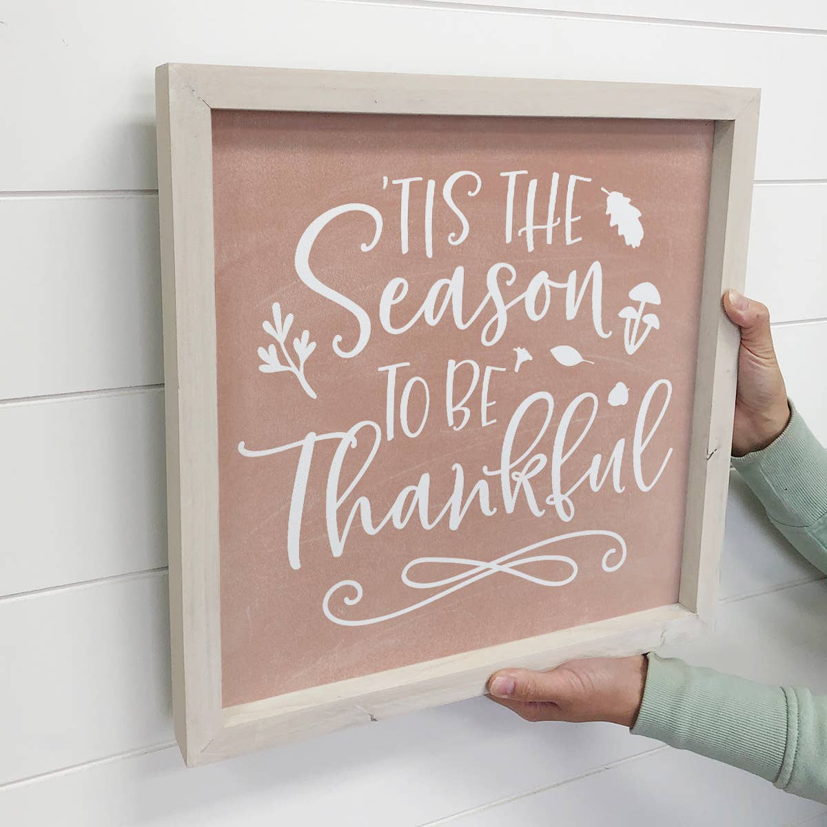 Tis The Season to Be Grateful - Thanksgiving Word Art