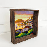 California Souvenir Sign- Sausalito California Painting Art