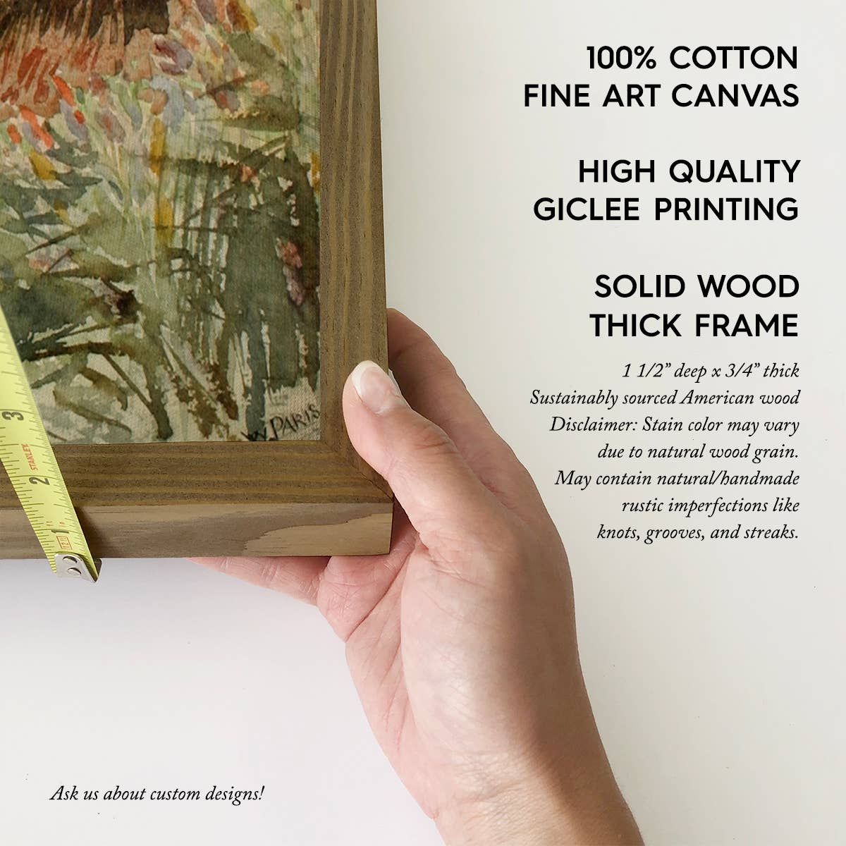 Idyllic Countryside - Country Landscape Canvas Art - Framed