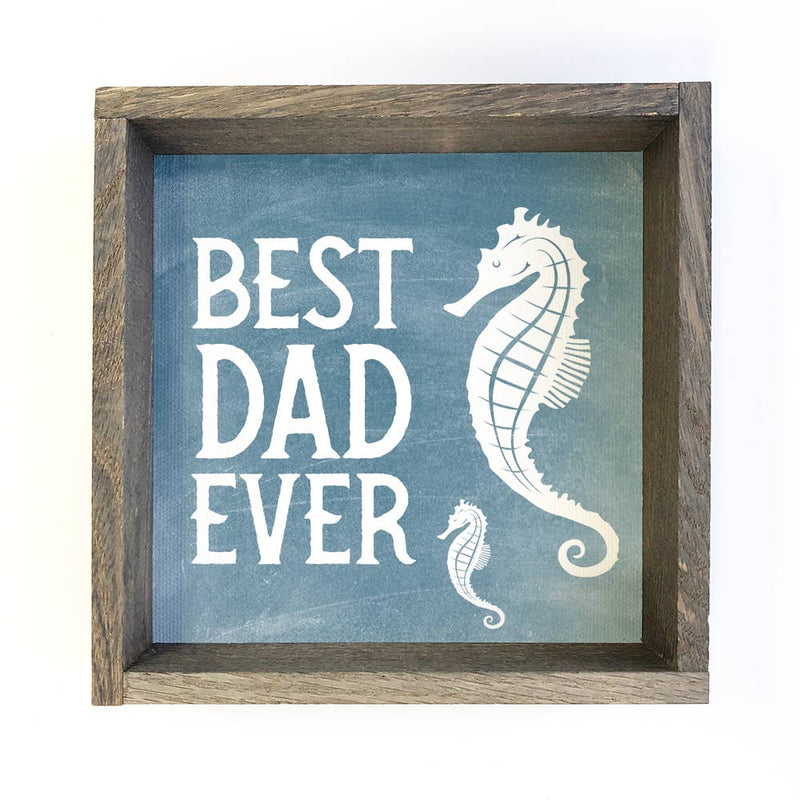 Best Dad Ever - Seahorse Father Takes Care of His Child