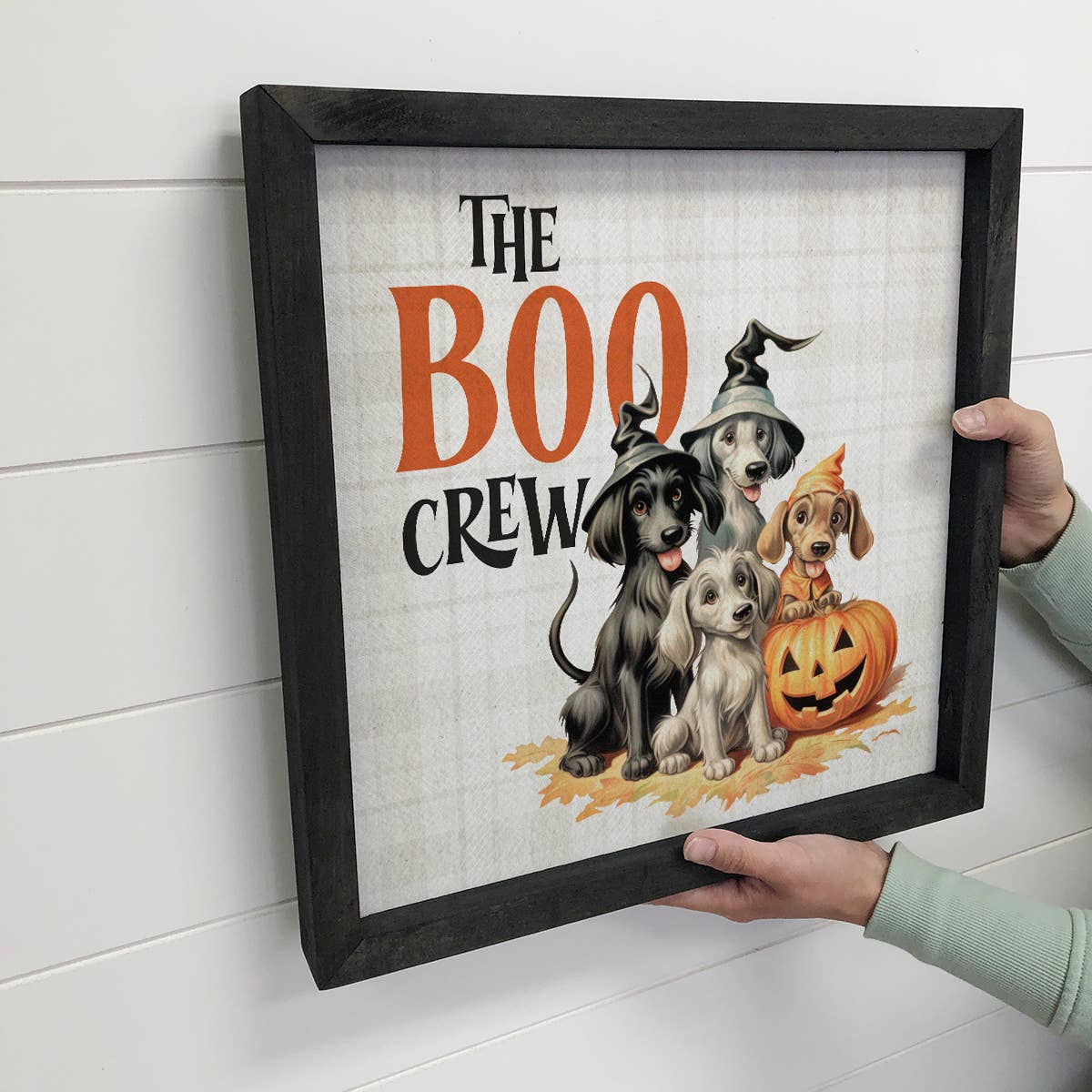 Halloween Vintage The Boo Crew - Cute Halloween Animal Art