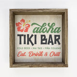 Beach Art- Tiki Bar- Aloha- Hawaii Print