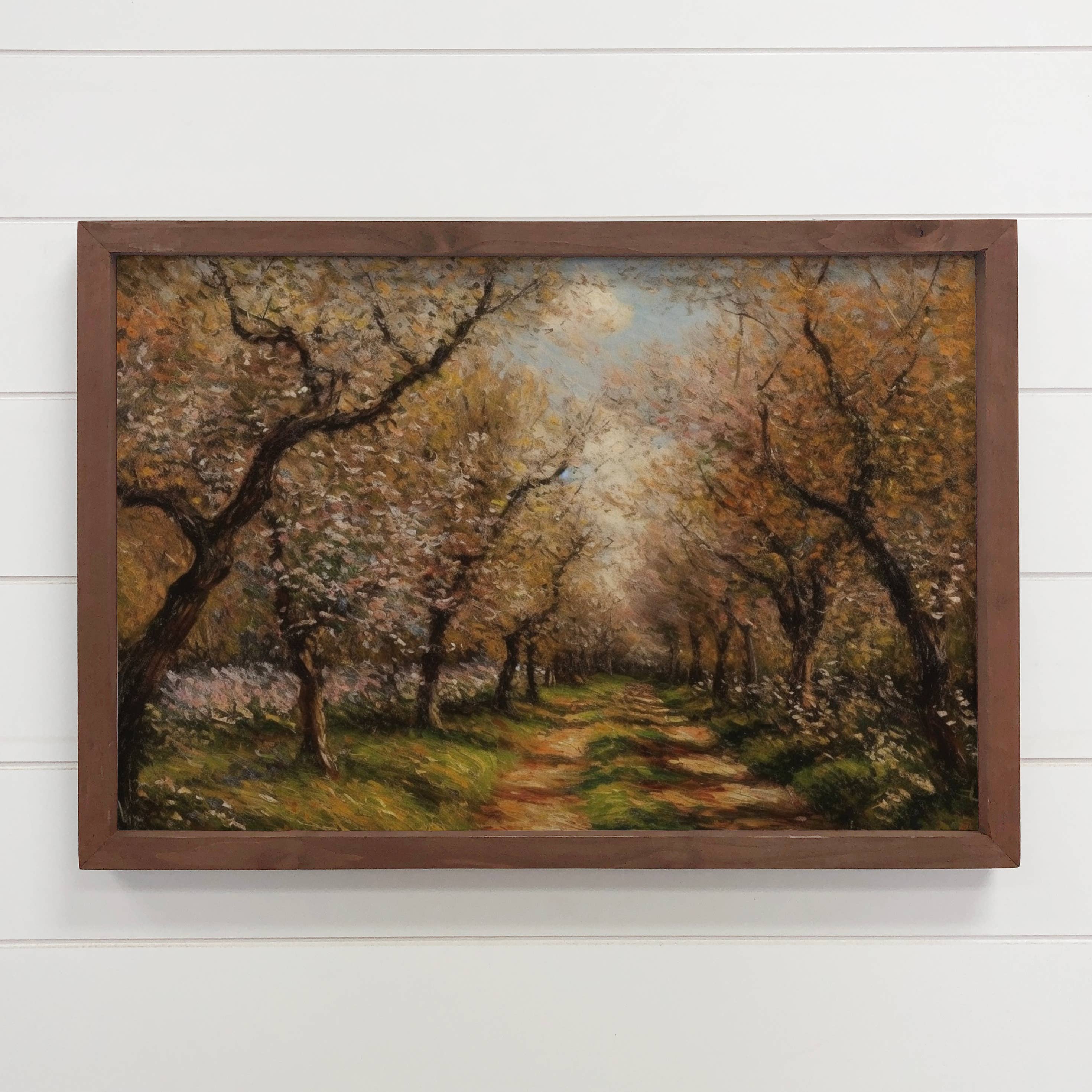 Orchard Road - Nature Canvas Art - Wood Framed Wall Decor