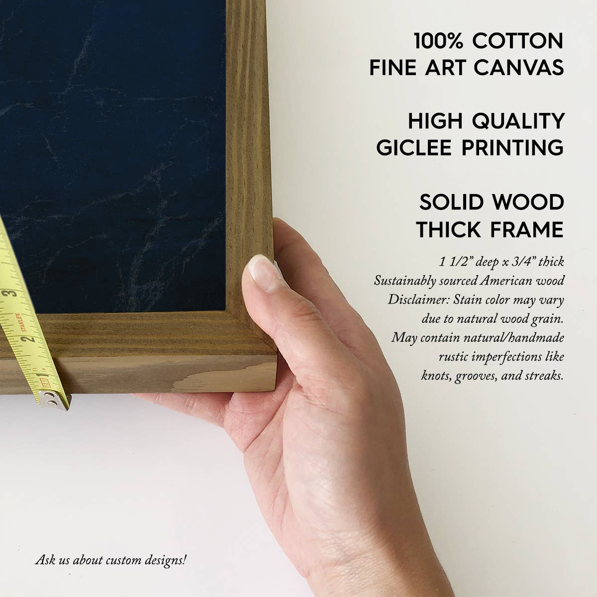 Arizona Vintage Flag - Any State Framed Canvas Art Wood Sign