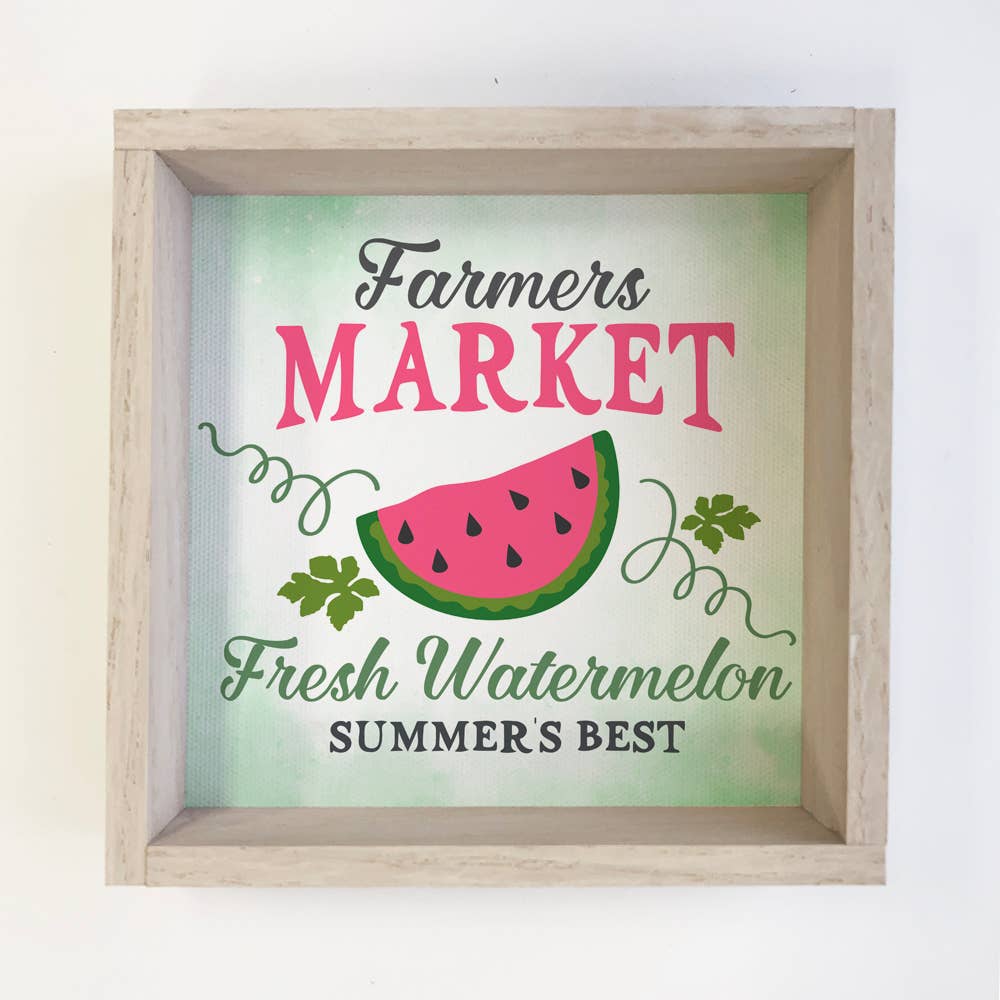 Spring Sign- Fresh Watermelon Market Sign