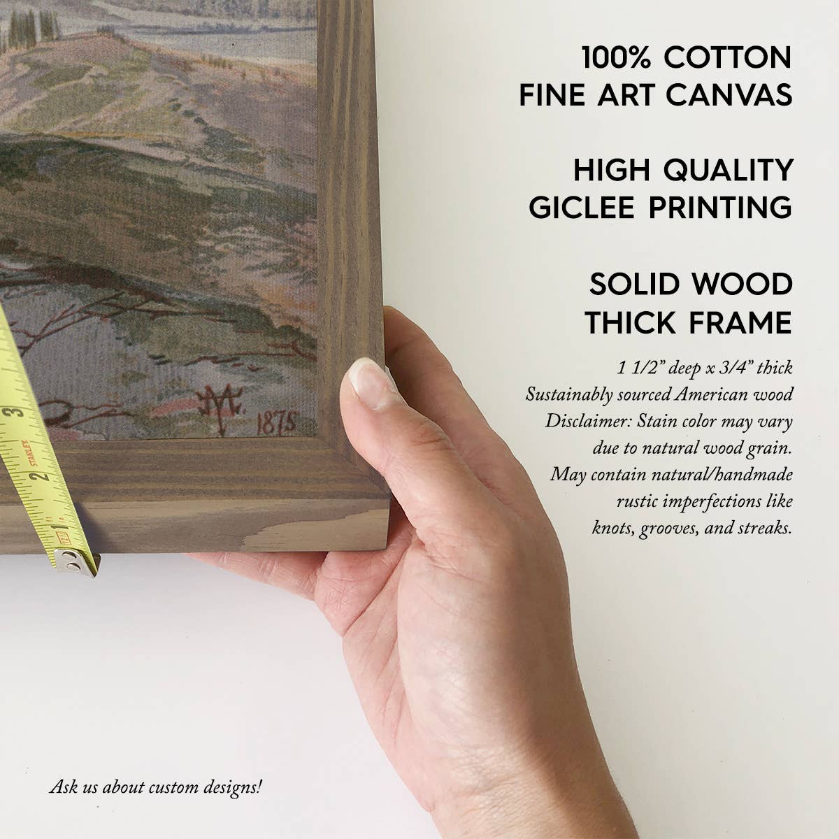 Rocky Mountains Colorado - Mountain Landscape Canvas Art