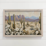 Enchanting Arizona Desert - Desert Landscape Canvas Art