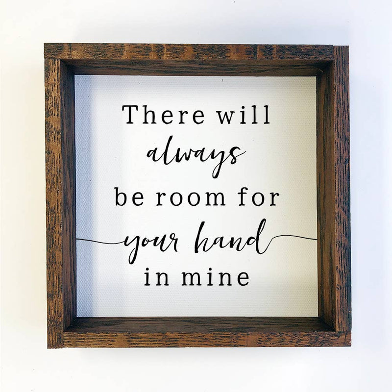 Mother's Day- Your Hand In Mine- Farmhouse Quote for Mom