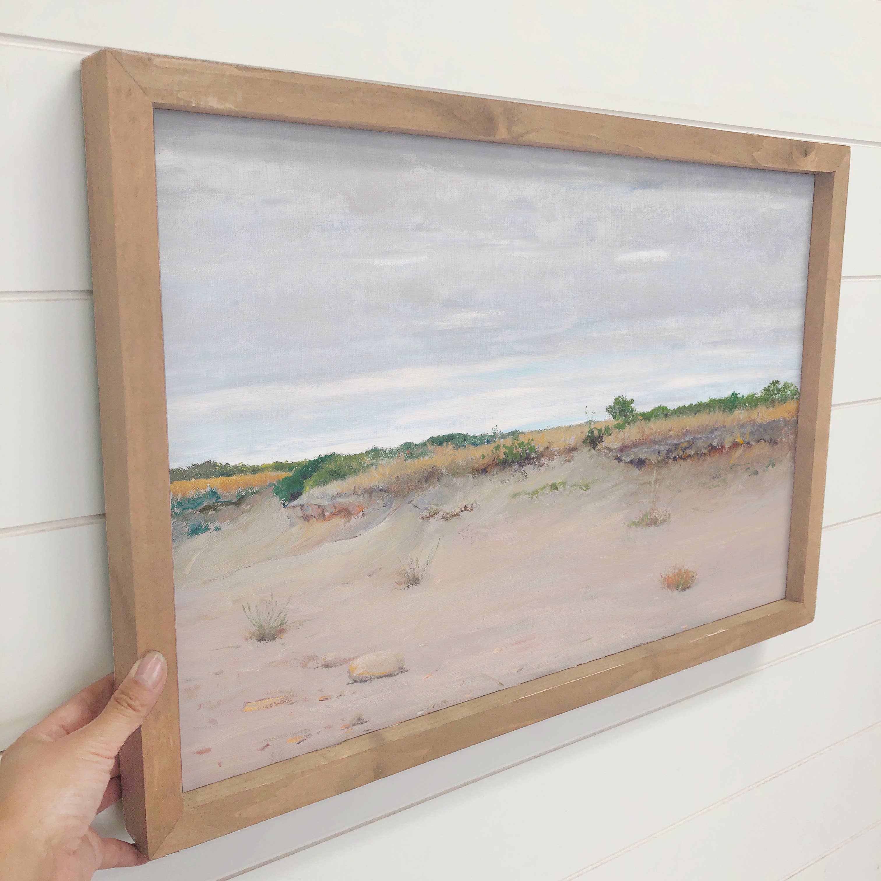 Wind Swept Sands - Beach House Wall Art - Framed Nature Art