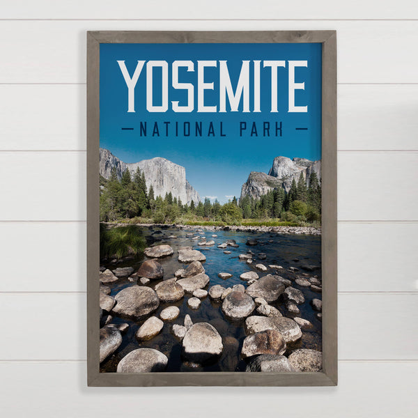 Yosemite National Park - Framed Customized Wall Art - Nature