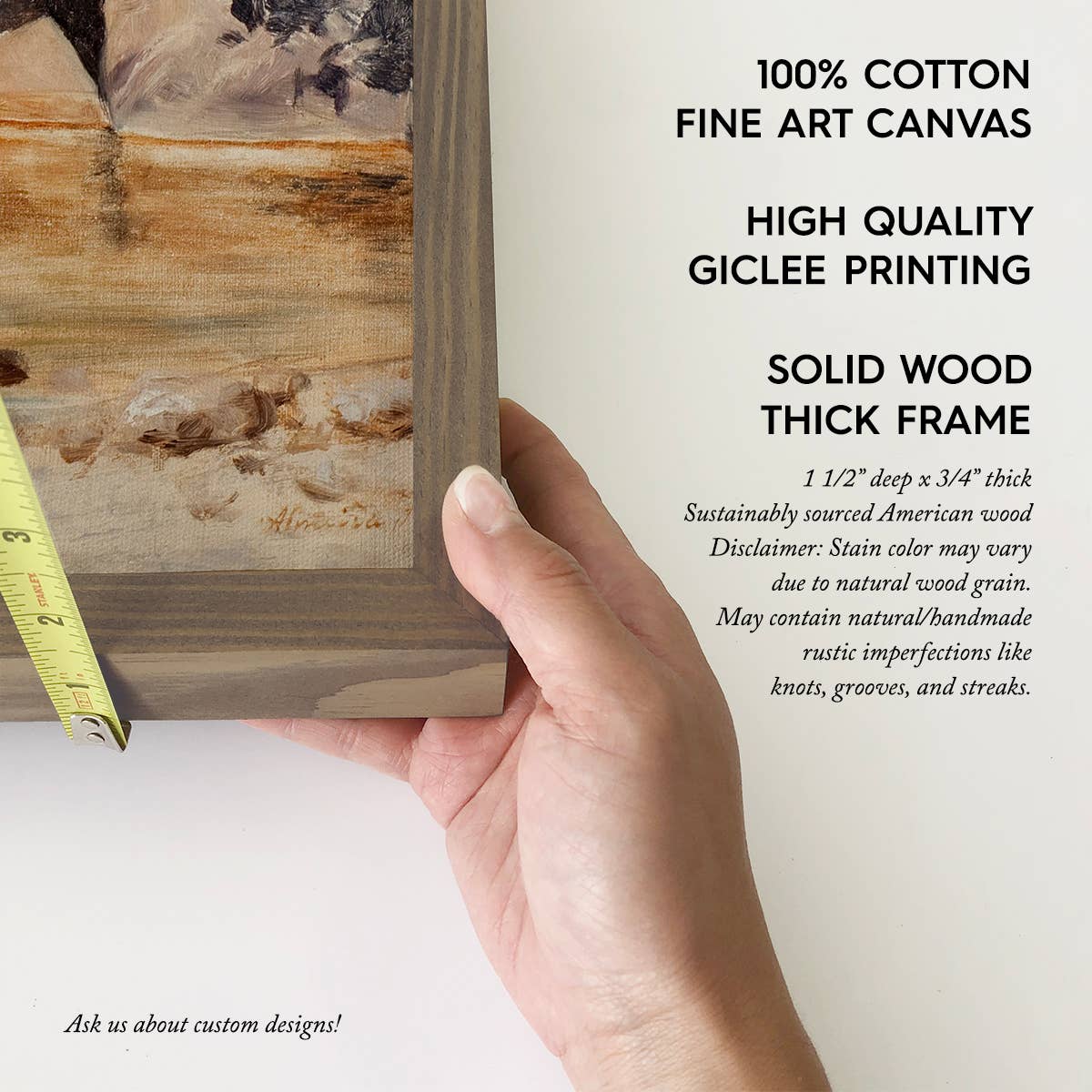 Brazilian Seascape - Nature Landscape Canvas Art - Framed