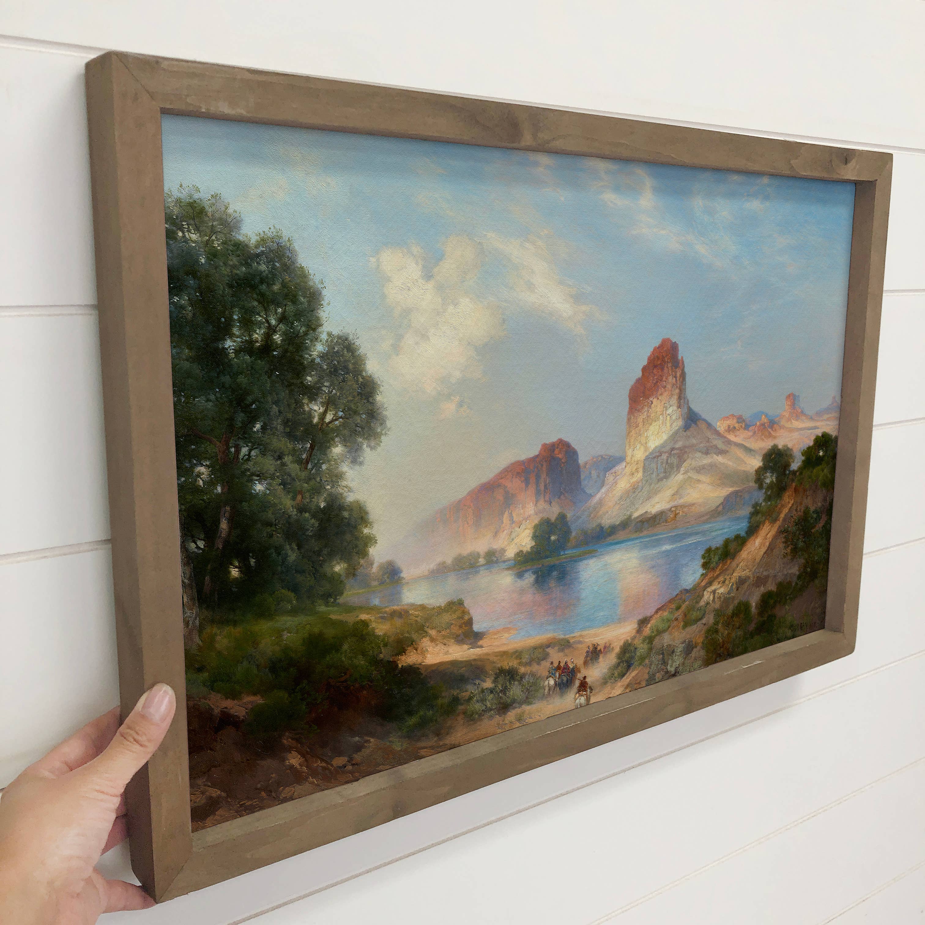 Nevada Desert Mountains - Nature Landscape Wall Art - Framed