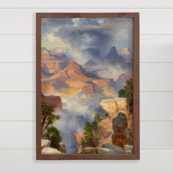 Grand Canyon Thomas Moran - Framed Nature Decor - Nature Art