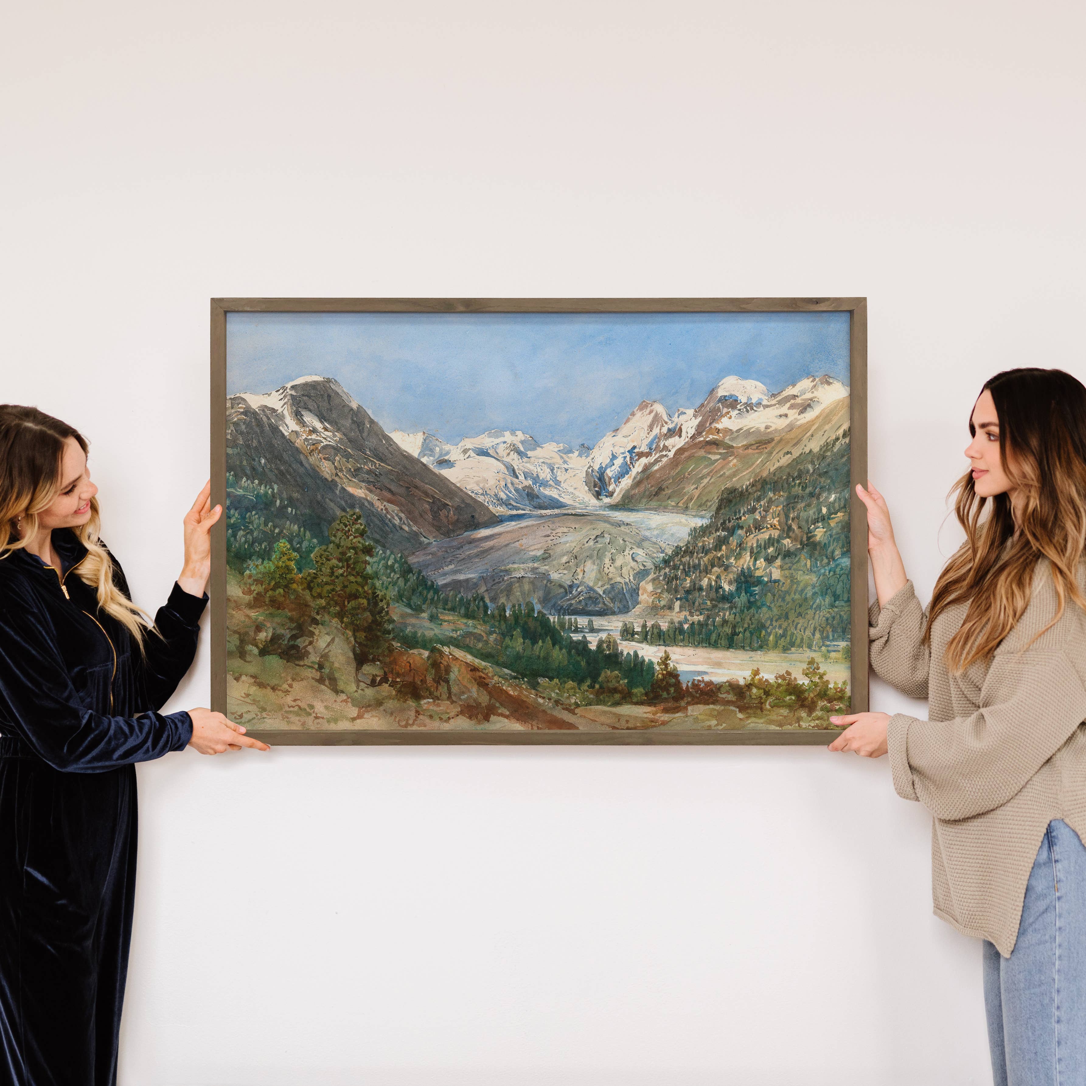 Eastern Switzerland Mountains - Mountain Landscape Wall Art