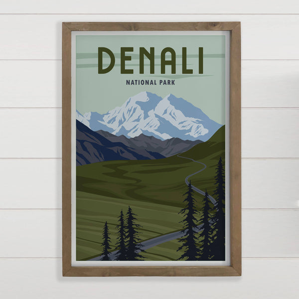 Denali National Park - Customizable Wall Art Painting -