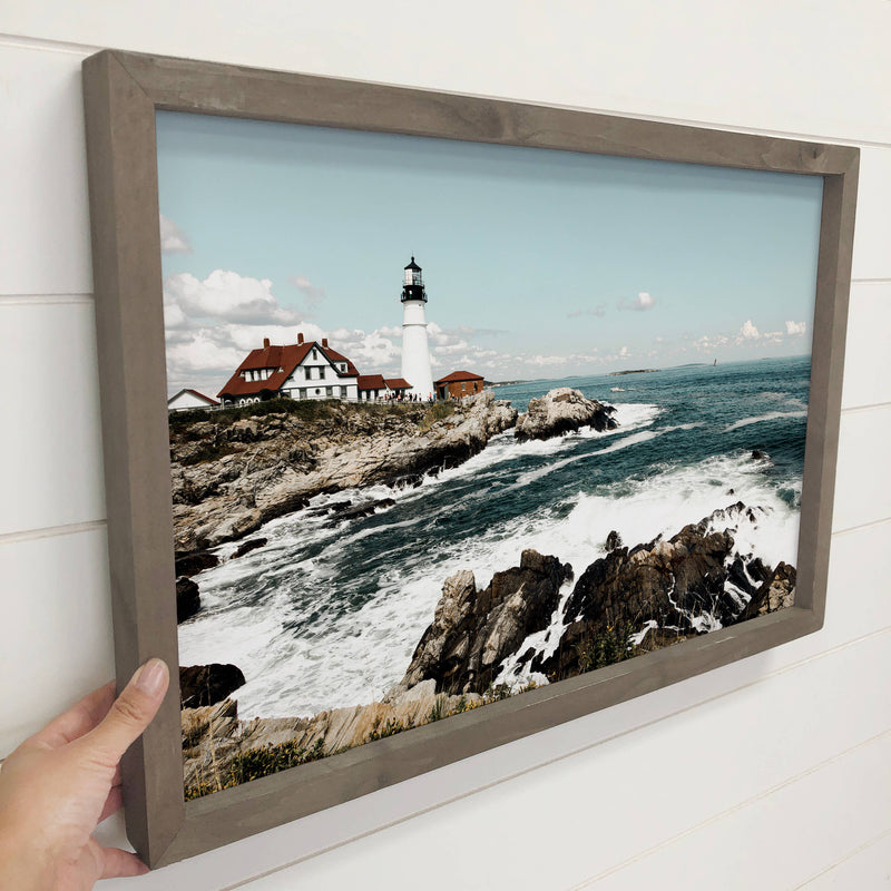 Cape Elizabeth Maine - Lake House Wall Decor - Nature Art