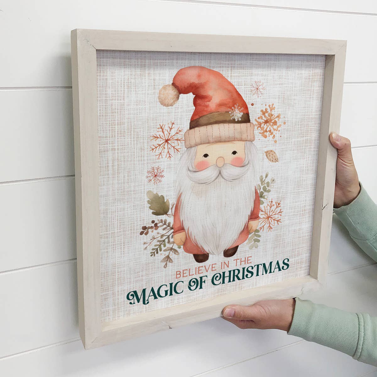 Believe in the Magic of Christmas - Christmas Canvas Art
