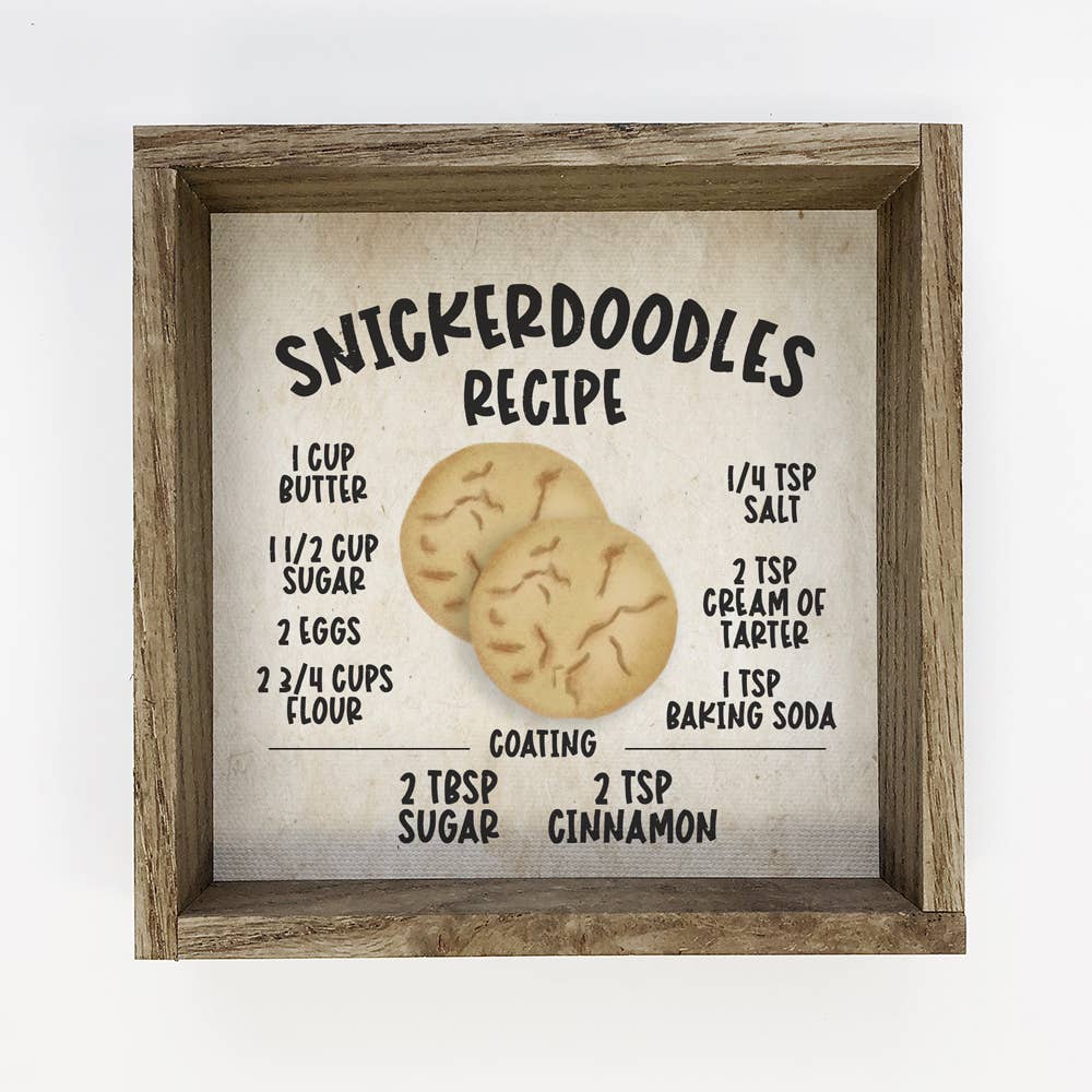 Snickerdoodle Cookie Recipe Small Kitchen Home Decor